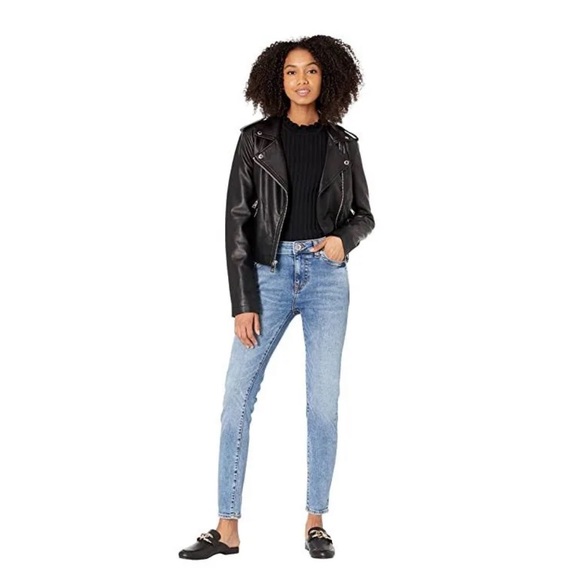 True Religion | Jennie Mid Rise Skinny Jeans With Flaps NWT - Picture 1 of 12